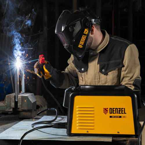 Аппарат инвертор. дуговой сварки SDM-220 Top, 220 А, ПВ 60% кейс Denzel по ценам производителя в Краснодаре с доставкой по всей России