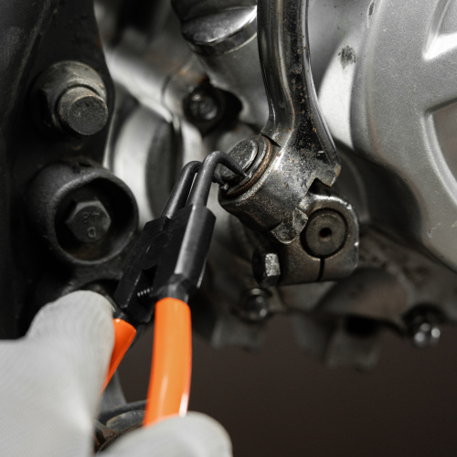 Съемник, 150 мм, для внешних стопорных колец, изогнутые губки (разжим) Sparta по ценам производителя в Краснодаре с доставкой по всей России