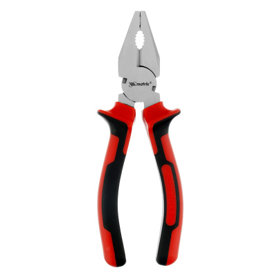 Плоскогубцы Nickel, 160 мм, никелированные, двухкомпонентные рукоятки Matrix по ценам производителя в Краснодаре с доставкой по всей России