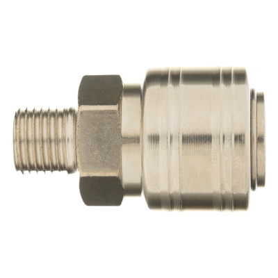 Муфта универсальная быстросъемная ("мама") 1/4, внешняя резьба, 2 шт, Stels по ценам производителя в Краснодаре с доставкой по всей России