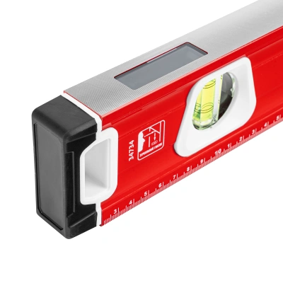 Уровень алюминиевый, магнит, фрезерованный, 3 глазка (1 зеркальный) двухкомпонентные рукоятки, 1200 мм Matrix по ценам производителя в Краснодаре с доставкой по всей России