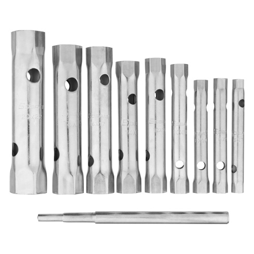 Набор ключей трубчатых торцевых, 6 - 22 мм, вороток, оцинкованные, 9 шт. Sparta по ценам производителя в Краснодаре с доставкой по всей России