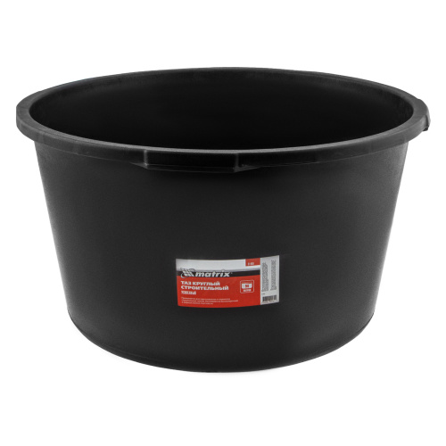 Таз круглый строительный усиленный, 90 л Matrix по ценам производителя в Краснодаре с доставкой по всей России