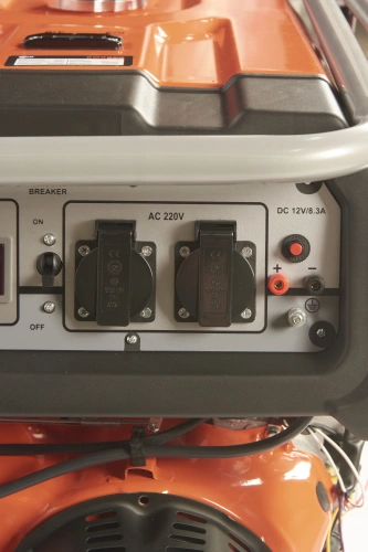 Генератор бензиновый 6,0 кВт 220В 27 л с электростартером и колесами TOR KM8000H по ценам производителя в Краснодаре с доставкой по всей России