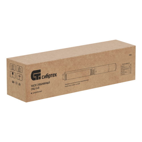 Скважинный насос CНЦ-3-65, центробежный, диаметр 3", 800 Вт, 2800 л/ч, напор 65 м Сибртех по ценам производителя в Краснодаре с доставкой по всей России