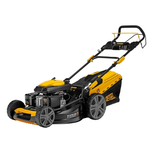 Газонокосилка бензиновая GLD-520SP, 196 куб.см, ширина 52 см, привод, 7 уровней,травосборник 60 л Denzel по ценам производителя в Краснодаре с доставкой по всей России