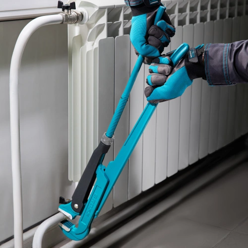 Ключ трубный рычажный 3, №4, цельнокованый, CrV, тип "L" Gross по ценам производителя в Краснодаре с доставкой по всей России