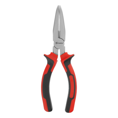 Длинногубцы изогнутые Nickel, 180 мм, никелированные, двухкомпонентные рукоятки Matrix по ценам производителя в Краснодаре с доставкой по всей России