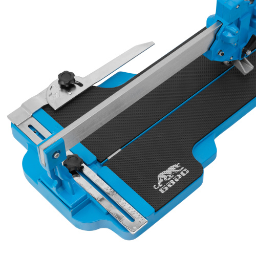 Плиткорез ручной монорельсовый 600 х 14 мм, ходовая каретка, 9/4 регулировка подшипников, литая станина Барс по ценам производителя в Краснодаре с доставкой по всей России