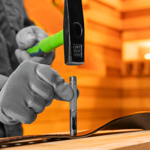 Набор пробойников для кожи 3 4 5 6 7 8 9 10 12 14 16 19 мм, 12 шт, чехол Сибртех по ценам производителя в Краснодаре с доставкой по всей России