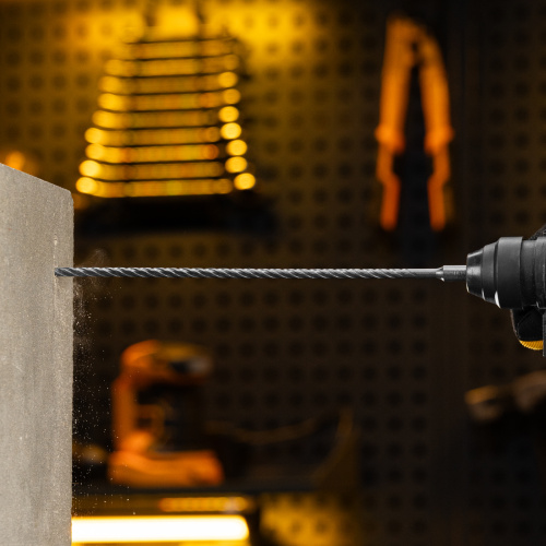 Бур по бетону, цельная крестовая пластина, 6x315 мм, SDS PLUS Denzel по ценам производителя в Краснодаре с доставкой по всей России