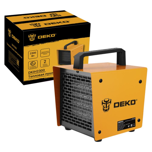 Тепловая пушка электрическая DEKO DKIH2300, 2300Вт по ценам производителя в Краснодаре с доставкой по всей России