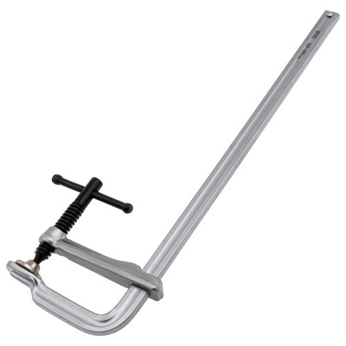 Струбцина F-образная, 100x400мм, кованая Denzel по ценам производителя в Краснодаре с доставкой по всей России