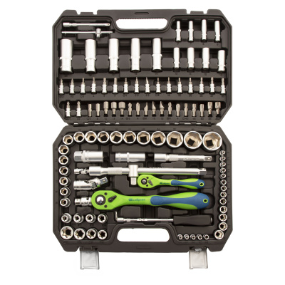 Набор инструментов 108 предметов, CrV, 1/2", 1/4" Сибртех по ценам производителя в Краснодаре с доставкой по всей России
