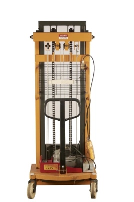 Штабелер с электроподъемом 1,5 т 1,6 м TOR TSW с лебедкой и пультом по ценам производителя в Краснодаре с доставкой по всей России