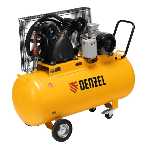 Компрессор воздушный рем. привод BCV 4000-T/200, 4,0 кВт, 200 литров, 690 л/мин Denzel по ценам производителя в Краснодаре с доставкой по всей России