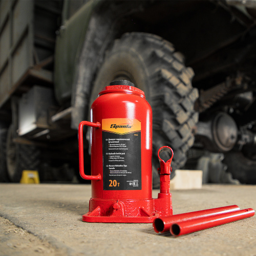 Домкрат гидравлический бутылочный, 20 т, h подъема 250-470 мм Sparta по ценам производителя в Краснодаре с доставкой по всей России
