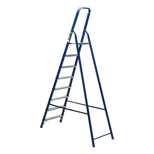 Стремянка, 8 ступеней, стальная, Сибртех по ценам производителя в Краснодаре с доставкой по всей России