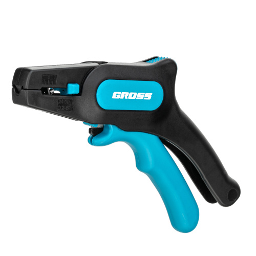 Щипцы для зачистки электропроводов 0.2-6 мм2 (10-24 AWG) лезвие: нержавеющая сталь Gross по ценам производителя в Краснодаре с доставкой по всей России