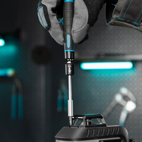 Отвертка с набором бит и торцевых головок для точных работ, гибкий привод, 48 шт, CrMo Gross по ценам производителя в Краснодаре с доставкой по всей России