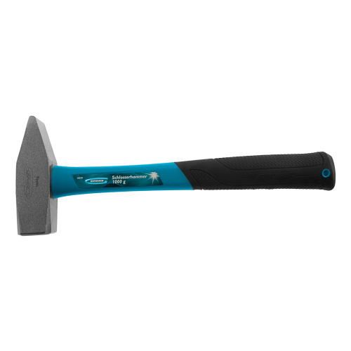 Молоток слесарный, 1000 г, квадратный боек, фибергласовая обрезиненная рукоятка Gross по ценам производителя в Краснодаре с доставкой по всей России