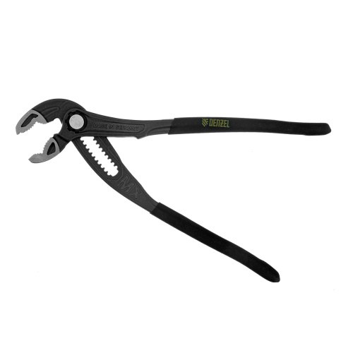 Клещи переставные, кнопочный механизм, обливные рукоятки, 250 мм Denzel по ценам производителя в Краснодаре с доставкой по всей России