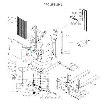 Зарядная розетка для штабелеров SPN по ценам производителя в Краснодаре с доставкой по всей России