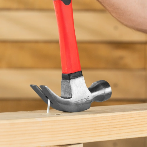 Молоток-гвоздодер optimal, 450 г, фибергласовая обрезиненная рукоятка Matrix по ценам производителя в Краснодаре с доставкой по всей России