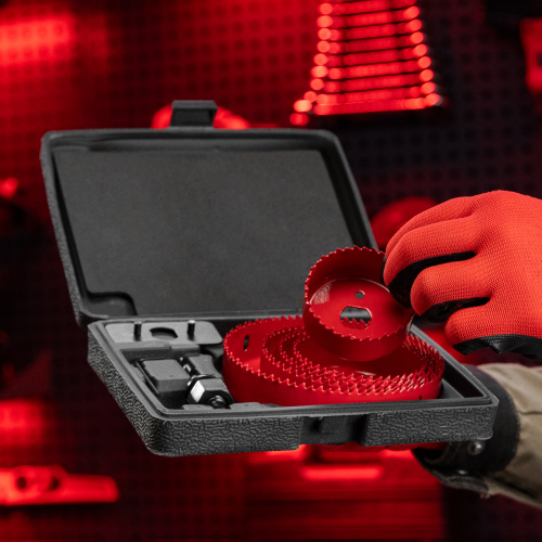 Набор кольцевых пил по дереву, 64-127 мм, 8 предметов Matrix по ценам производителя в Краснодаре с доставкой по всей России