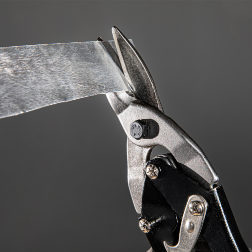 Ножницы по металлу, 250 мм, пряморежущие, для тонкого металла, обрезиненные рукоятки Matrix по ценам производителя в Краснодаре с доставкой по всей России