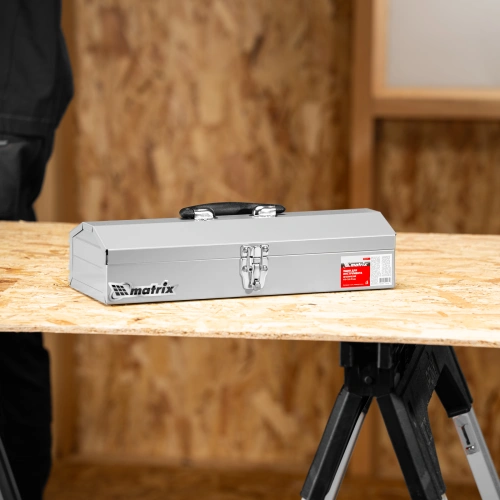 Ящик для инструмента, 410 х 154 х 95 мм, металлический Matrix по ценам производителя в Краснодаре с доставкой по всей России