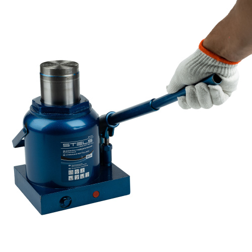 Домкрат гидравлический бутылочный, 50 т, H подъема 236-356 мм Stels по ценам производителя в Краснодаре с доставкой по всей России