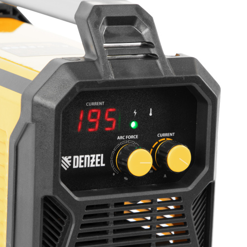 Аппарат инвертор. дуговой сварки DM-200 Standart, 200 А, ПВ 60% Denzel по ценам производителя в Краснодаре с доставкой по всей России