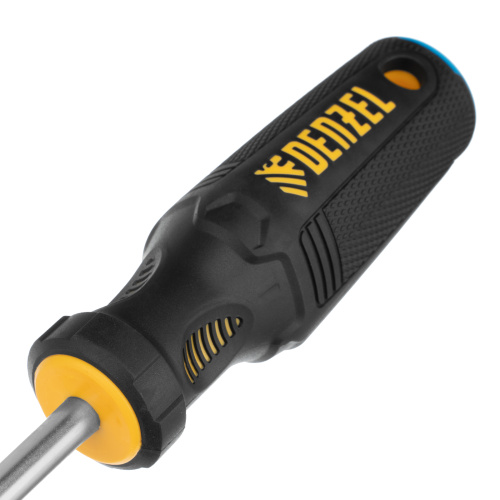 Отвертка SL8x150 мм, CrV, трехкомпонентная рукоятка Denzel по ценам производителя в Краснодаре с доставкой по всей России