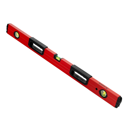 Уровень алюминиевый, 800 мм, фрезерованный, 3 глазка, две эргономичные ручки Matrix по ценам производителя в Краснодаре с доставкой по всей России