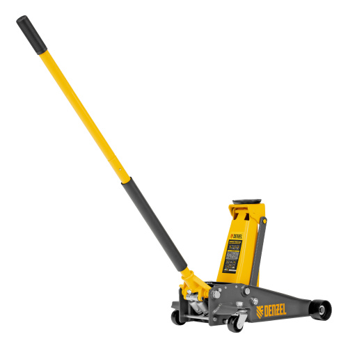 Домкрат гидравлический подкатной, 3 т, 125-470 мм, быстрый подъем, проф. Denzel по ценам производителя в Краснодаре с доставкой по всей России