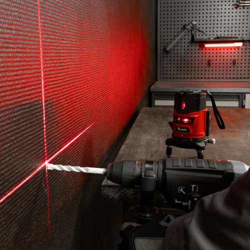 Лазерный уровень CRX-30R, 30 м, красный луч, батарейки, резьба 5/8" MTX по ценам производителя в Краснодаре с доставкой по всей России