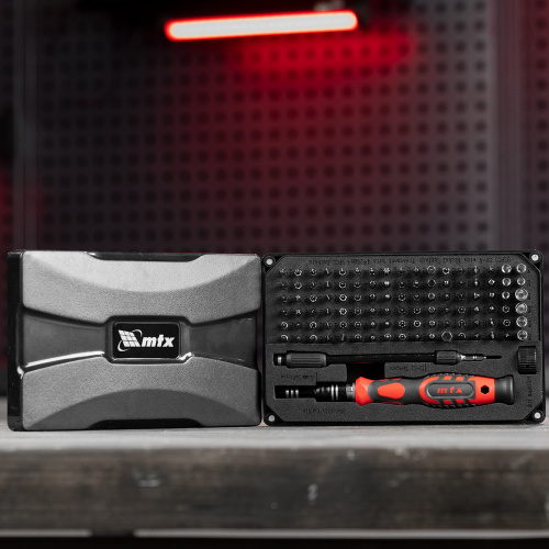 Набор для точных работ 107 в 1, универсальный, сталь CrV MTX по ценам производителя в Краснодаре с доставкой по всей России
