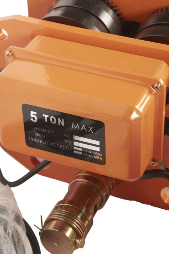 Таль передвижная с уменьшенной строительной высотой  5т  6м 380В электрическая цепная TOR HHBDSL-02 по ценам производителя в Краснодаре с доставкой по всей России