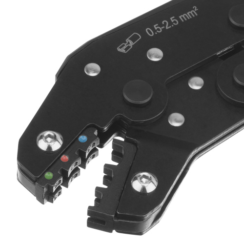 Клещи для обжима изолир. наконечников НКИ и НВИ, разъемов РПИ, гильз ГСИ, 0,5 - 2,5 мм2 Denzel по ценам производителя в Краснодаре с доставкой по всей России