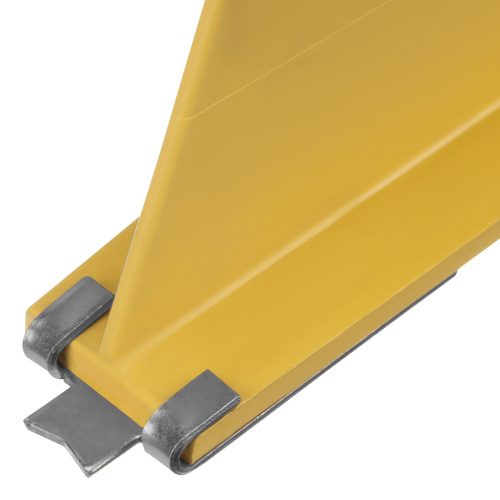 Упор противооткатный для грузового транспорта, ЖЕЛТЫЙ, 35 т, 473х200х205 мм Stels по ценам производителя в Краснодаре с доставкой по всей России
