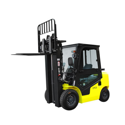 Дизельный погрузчик с кабиной YETT CPCD25-WS1K2-M400-3W-K по ценам производителя в Краснодаре с доставкой по всей России