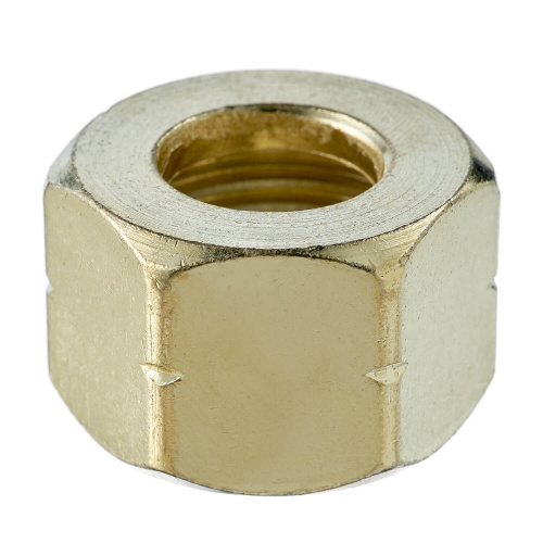 Гайка накидная СП-21,8LH, латунь по ценам производителя в Краснодаре с доставкой по всей России