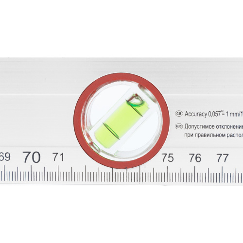 Уровень алюминиевый, 800 мм, 3 глазка, линейка Sparta по ценам производителя в Краснодаре с доставкой по всей России