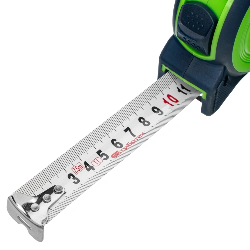 Рулетка Сапфир,двухкомпонентный корпус,7,5 м х 25 мм Сибртех по ценам производителя в Краснодаре с доставкой по всей России