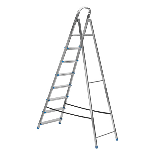 Стремянка, 8 ступеней, стальная, оцинкованная Сибртех по ценам производителя в Краснодаре с доставкой по всей России