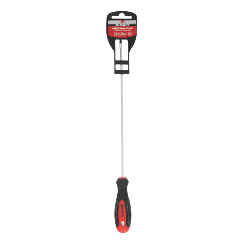 Отвертка Fusion, SL3 х 200 мм, CrV, трехкомпонентная рукоятка "Anti slip" Matrix по ценам производителя в Краснодаре с доставкой по всей России