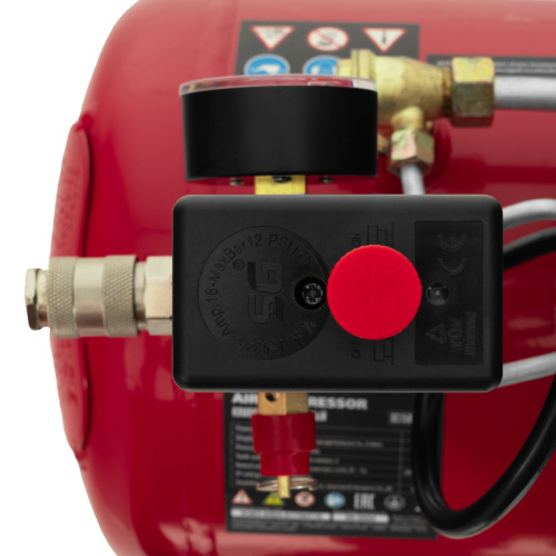 Компрессор воздушный DC1500L/24, 1,5 кВт, 24 л, 210 л/мин MTX по ценам производителя в Краснодаре с доставкой по всей России