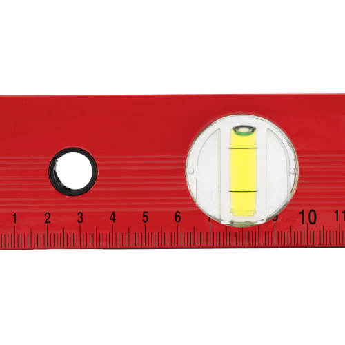 Уровень алюминиевый, 400 мм, 3 глазка, красный, линейка Matrix по ценам производителя в Краснодаре с доставкой по всей России