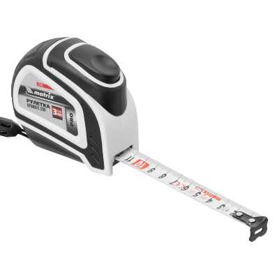 Рулетка Autostop,3 м х 16 мм,двухкомпонентный корпус,автоматическая фиксация,Pro Matrix по ценам производителя в Краснодаре с доставкой по всей России